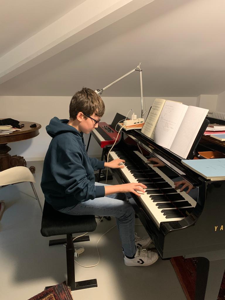Ogni giorno al pianoforte Filippo Alberto Rosso